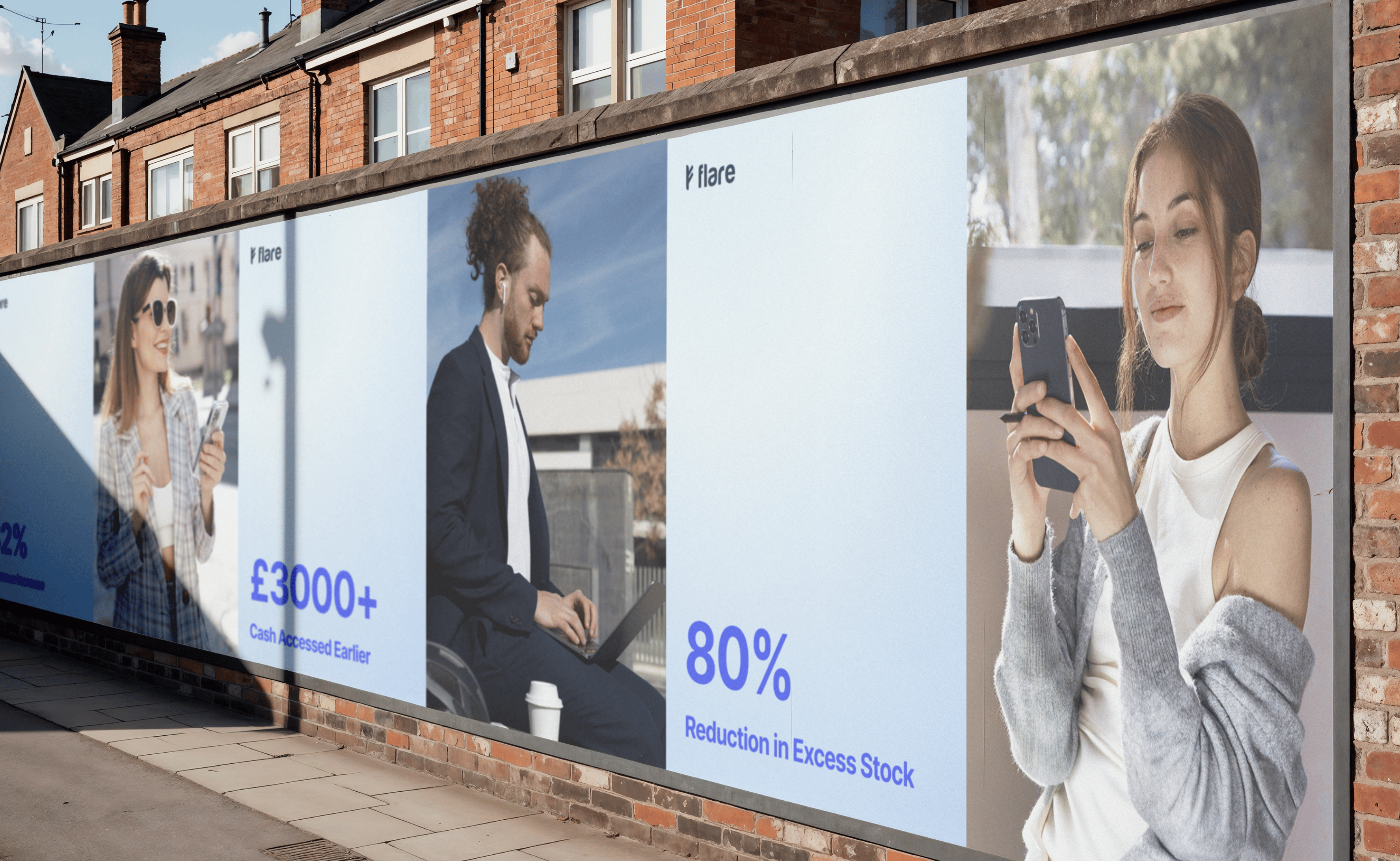 UI card displaying energy consumption data on a light fabric background